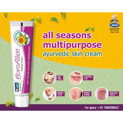 Allen Boro Allen Anti Septic Cream 20 gm (Pack Of 3) 1's - Personal Care (Ayush)