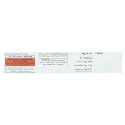 CORTICHLOR Eye Ointment 5gm - Eye conditions-Eye