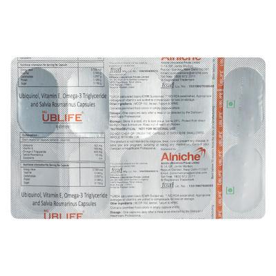 UBLIFE Capsule 10's - Supplements-Sup