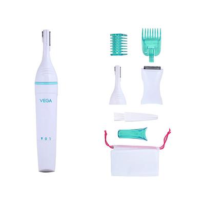 VEGA Silk Touch Electric Trimmer (VHBT 01) White 1 gm - Shaving & Hair Removal
