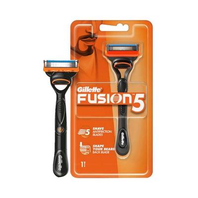 Gillette Fusion Manual Razor For Men For Perfect Shave And Perfect Beard Shape 1's - Razors & Cartridges
