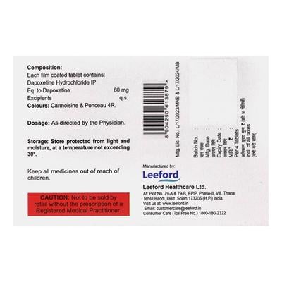 FUNTIME D 60 Tablet 4's - Premature Ejaculation