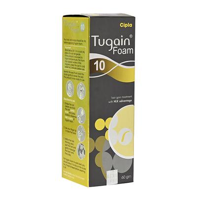 Tugain 10% Foam 60gm - Hair Loss-Oth