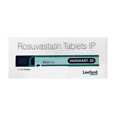 VASOHART 20 Tablet 10's - High Cholesterol-Dys