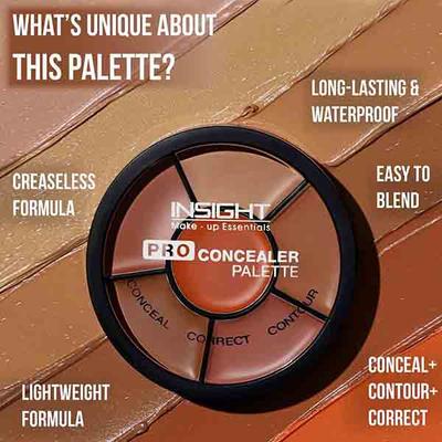 Insight Cosmetics Pro Concealer Palette - Concealer 15 gm - Concealer