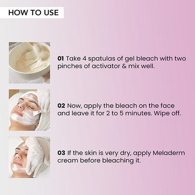 Professional O3+ Meladerm Vitamin C Gel Bleach 96 gm - Face Gels