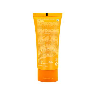 Kaya Clinic Sunblock Invisible Sunscreen Spf 30 Pa++ 50 gm - Body Sunscreen