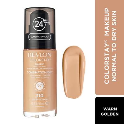 Revlon Colorstay Makeup For Combination / Oily Skin - Warm Golden Spf 15 30 Ml - Foundation