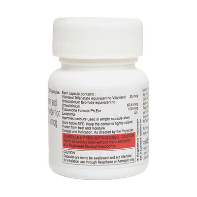 UMIFLOW PLUS 100 Respicap 15's - Asthma/COPD-Ast