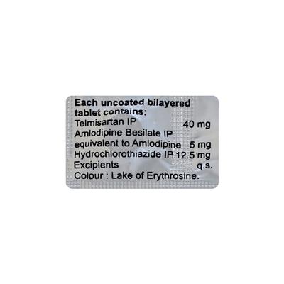 TELLZY AH Tablet 15's - Hypertension-Ana