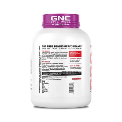 GNC Pro Performance Power Protein Powder - Double Rich Chocolate 1.81 kg - Protein Drink