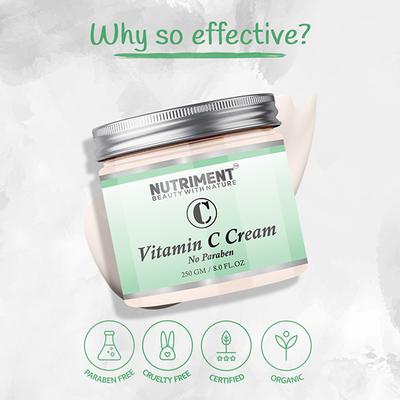 Nutriment Vitamin C Cream All Skin Type 250 gm - Lotions & Creams