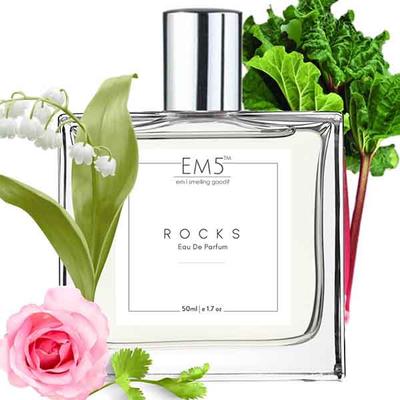 EM5 Rocks Unisex Perfume - Eau De Parfum for Men & Women, Aromatic Amber Warm Spicy 50 ml - Men Perfumes (Edt/Edp)