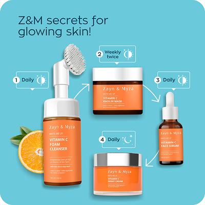 Zayn & Myza Vitamin C Kaolin Face Mask 50 gm - Masks & Peels