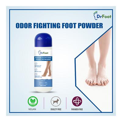 Dr Foot Odor Fighting Foot Powder 100 gm - Shoe Deodorant