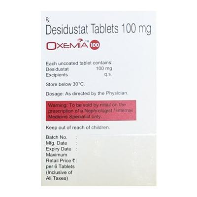 OXEMIA 100 Tablet 6's - Anaemia-VMA