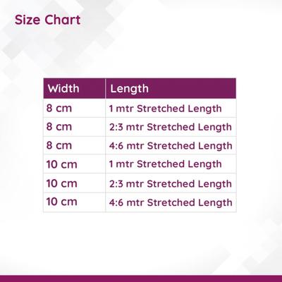 Flamingo Flamiplast Elastic Adhesive Bandage (OC - 2068) (10 cm x 1 mtr) - Bandages