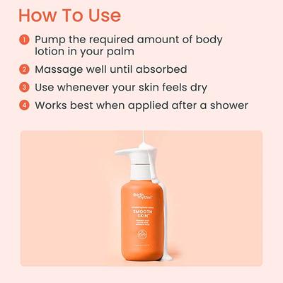 Earth Rhythm Smooth Skin Exfoliating Body Lotion 150 gm - Lotions & Creams