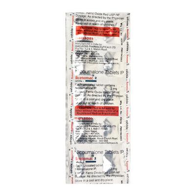 Acenomac 2mg Tablet 10'S - Blood Clot-Ant