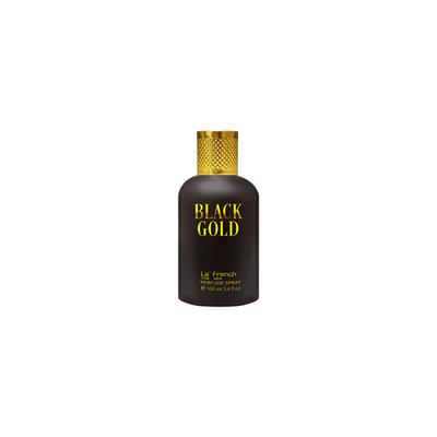 La' French Men's Perfume Spray - Black Gold 100 ml - Men Perfumes (Edt/Edp)