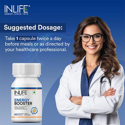 INLIFE Energy Booster Capsules 60's - Multi-Vitamins
