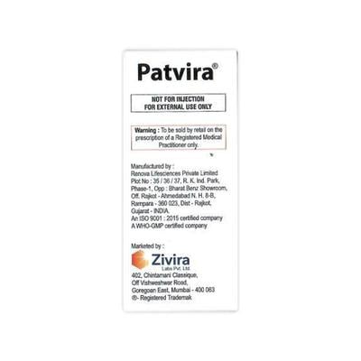 PATVIRA Eye Drops 3ml - Eye conditions-Oph