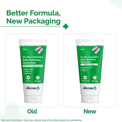 The Derma Co.5% Nia-Ceramide Deep Moisturizing Cream Thick Cream For Dry Skin 100 gm - Face Moisturizers