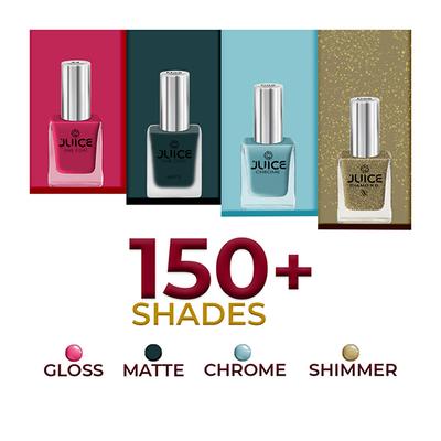 JUICE One Coat Long Lasting Quick Dry Chip Resistent Nail Polish HUNT CLUB GREEN M5 11 ml - Nail Polish