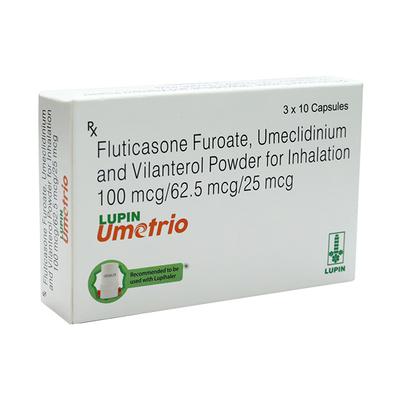 UMETRIO Capsule 3x10's - Asthma/COPD-Ast