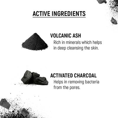 Salon In A Box Daily Deep Cleansing & Brightening Facewash With Activated Charcoal Tube 150 ml - Face Wash & Cleansers