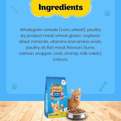 Nestle Purina Friskies Seafood Sensations Cat Food 1 kg - Petfood