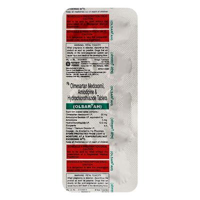 Olsar AH Tablet 10'S - Hypertension-Ang