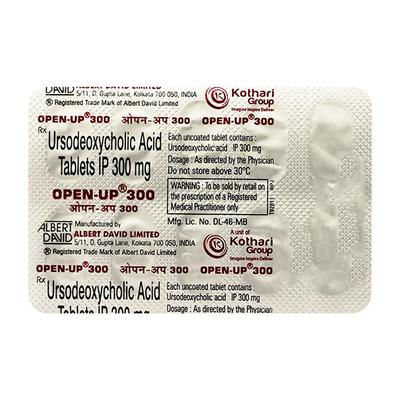 OPEN UP 300 Tablet 10's - Cholelithiasis/Gall Stones