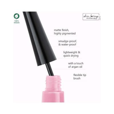 Plum EyeSwearBy Matte Liner WaterProof Quick Drying Per Vegan Cruelty Free 07 Cloud Pink 3 ml - Eyeliners