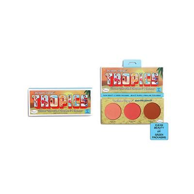 theBalm cosmetics theBalm Voyage- Tropics (Powder Trio with 2 Blushes & 1 Bronzer) 8.5 gm - Face Palettes