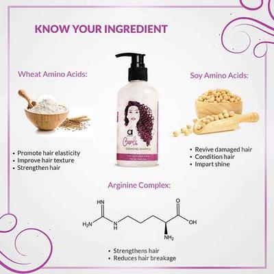 Anveya Curls Cleansing Shampoo 250 ml - Shampoos