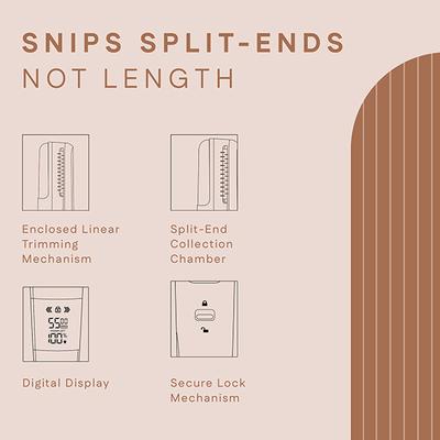 Winston Rechargeable Professional Split End Remover Machine for All Hair Type 250 gm - Trimmers