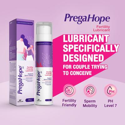 PregaHope Fertility Friendly Lubricant Gel 50 g - Intimate Cream/Gel