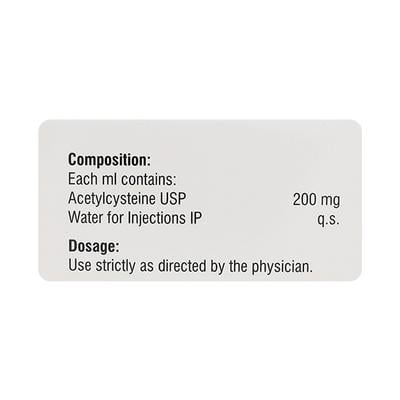 Mucomix 400mg Injection 2ml - Cough And Cold-Cou