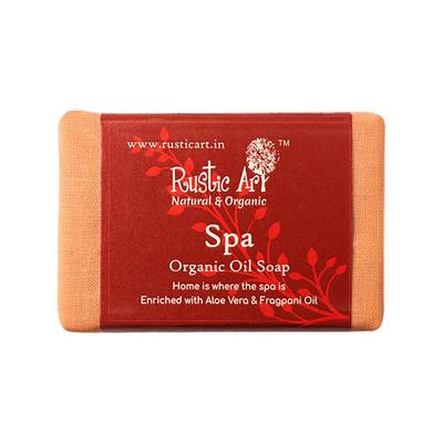 Rustic Art Organic Handmade Spa Soap 100 gm - Soaps