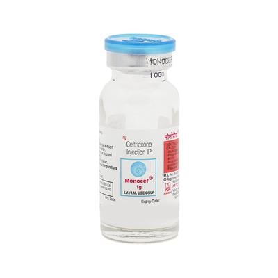 Monocef 1gm Injection 1's - Bacterial Infections-Cep