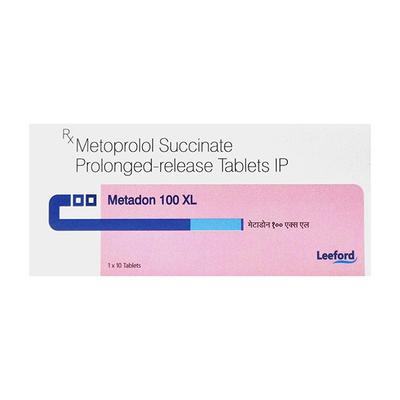 METADON XL 100 Tablet 10's - Hypertension-Bet