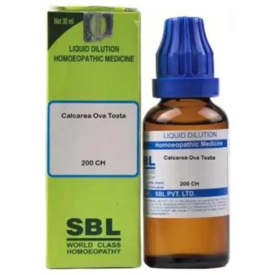SBL Calcarea Ova Tosta 200C Liquid 30 ml - Dilutions
