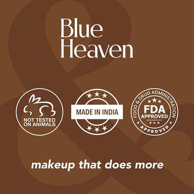 Blue Heaven Cookie & Crush Chocolate-Flavored Soft-Matte Lipstick, Dark Chocolate 3.4 gm - Lipsticks