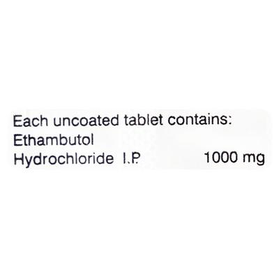 COMBUTOL 1GM TABLET 10'S - Tuberculosis (Tb)-Ant