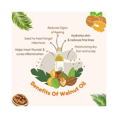 Essentia Extracts Cold-pressed Walnut Oil 100 ml - Massage Oils