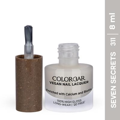 Colorbar Vegan Nail Lacquer-Seven Secrets-311 8 ml - Nail Polish