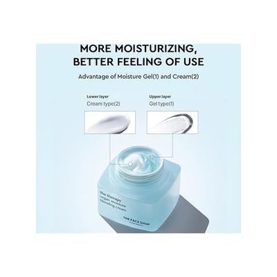 The Face Shop The Therapy Vegan Moisture Blending Cream 60 ml - Face Moisturizers
