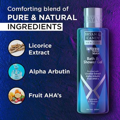 Bryan & Candy Impresso Shower Gel 300 ml - Shower Gels & Body Wash