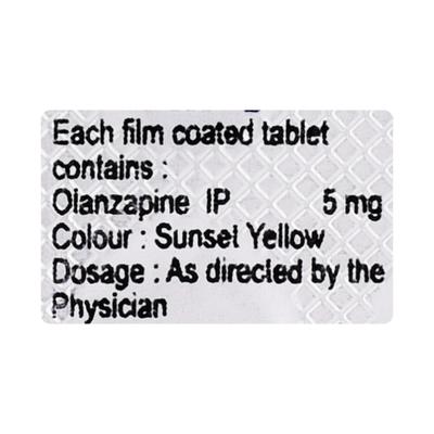 Olapin 5mg Tablet 10'S - Schizophrenia-Aps